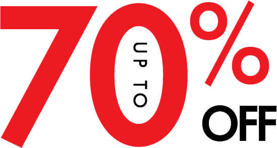 red 70 off